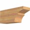 Ekena Millwork Monterey Smooth Rafter Tail, Western Red Cedar, 5 1/2"W x 8"H x 18"L RFT06X08X18MON00SWR - alternate 1